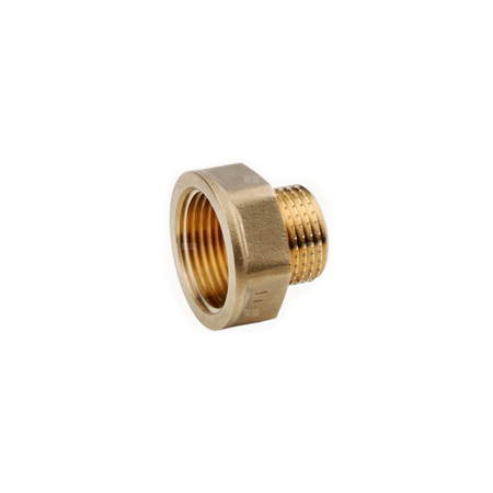 Redukcja FERRO (żółty), 3/4'' x 1/2'' (GW x GZ)