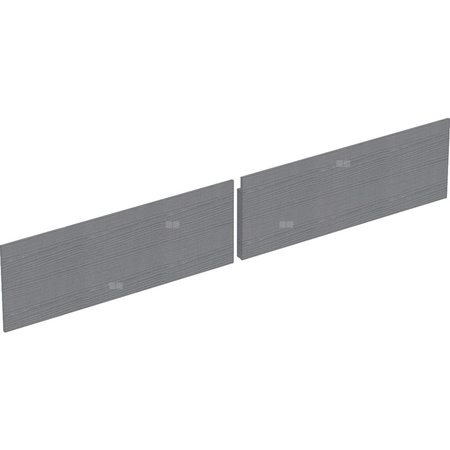 Front szuflady do dolnej szafki pod umywalkę GEBERIT Xeno², kol. szary szer.1200 mm