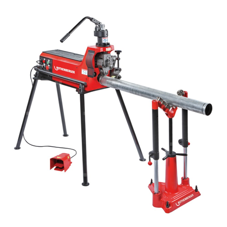 Rowkownica stacjonarna ROGROOVER 1-12", 230 V, 50 Hz