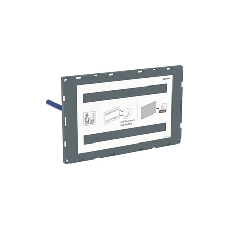 Płytka nośna Geberit do płyty przykrywającej Sigma, zlicowana z powierzchnią ściany