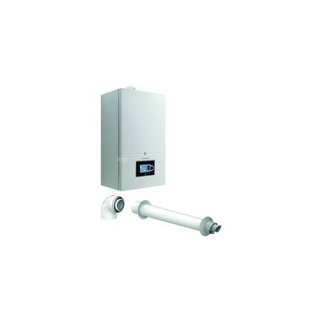 Pakiet - Kocioł gazowy jednofunkcyjny DE DIETRICH Virtuens Smart 15 kondensacyjny wiszący 2.6 - 16.3 kW+ Zestaw powietrzno-spalinowyKoncentryczny PP/Alu fi 60/100