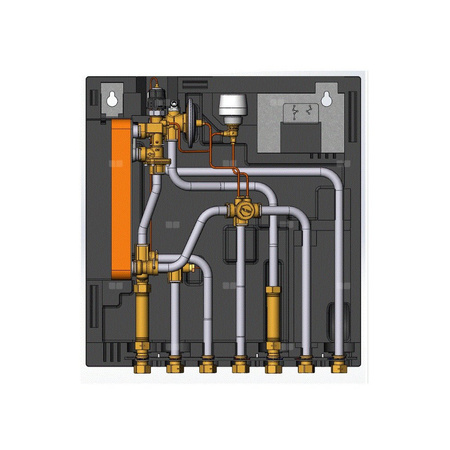 Danfoss EvoFlat FSS StS 2, w/bypass, w/1 CW meter, w/EPP front, 49kW