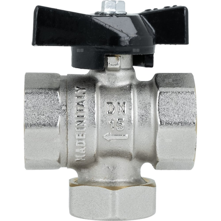 Zawór kulowy z filtrem siatkowym i magnesem BFV, GW G3/4''