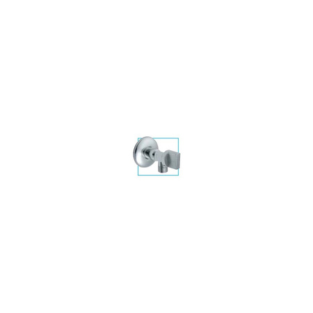 Zawór kulowy PERFEXIM 3003 mosiądz chromowany, PN16 1/2'' x 3/8'' GZ kątowy, uchwyt: pokrętło