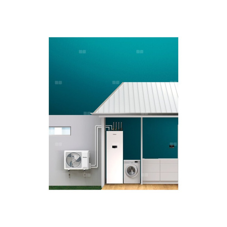 Pakiet - Pompa ciepła powietrze-woda split VAILLANT VWL 65/7.2 AS aroTHERM pure 4.7 kW 230 V + Centrala grzewcza 108/7 C2