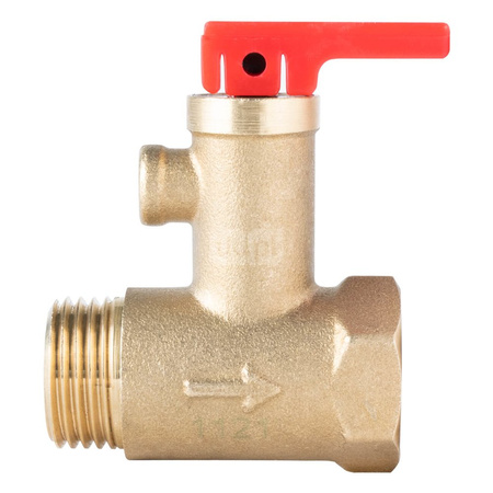 Zawór przelewowy AFRISO AF4 mosiądz GZ x GW 1/2''