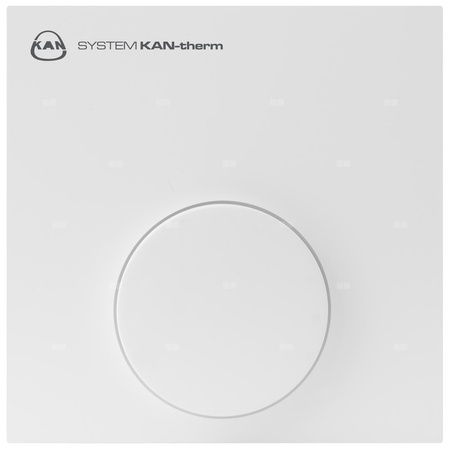 Czujnik temperatury Basic+ z ukrytą nastawą (ogrzewanie) - 24V