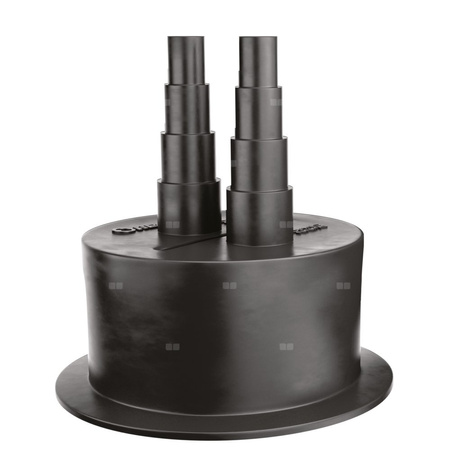 Końcówka gumowa END-CAP dla rur podwójnych ECP 160/2