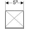 Element gniazdka elektrycznego Geberit: Typ wtyczki=CEE 7/16, Antracytowy