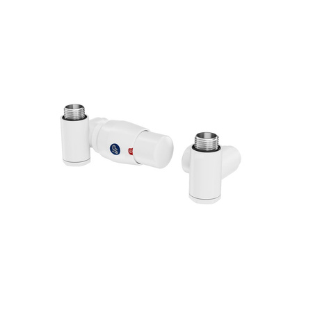 Z16 ZESTAW TERMOSTATYCZNY PRAWY Z TRÓJNIKIEM INTEGRA BIAŁY/WHITE MAT NA PEX