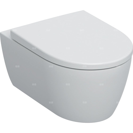 Miska WC wisząca GEBERIT iCon bez kołnierza wewnętrznego