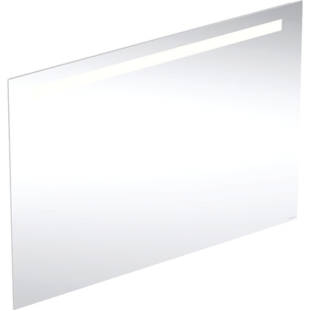 Geberit Option Basic Square Podświetlane lustro, B100cm, H70cm, T3.2cm, oświetlenie u góry, Aluminium anodyzowane