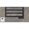 Grzejnik drabinkowy ZEHNDER Quaro, wym. 971 x 300 mm, kolor volcanic metallic, moc 299W