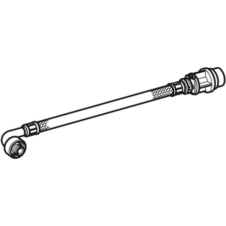 Wężyk podłączeniowy Geberit typ 380 odporny na odcynkowanie, do spłuczki podtynkowej Kappa 15 cm