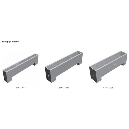 Grzejnik konwektorowy ZEHNDER Stana, wym. 230 x 1100 mm, kolor biały, moc 1777 W