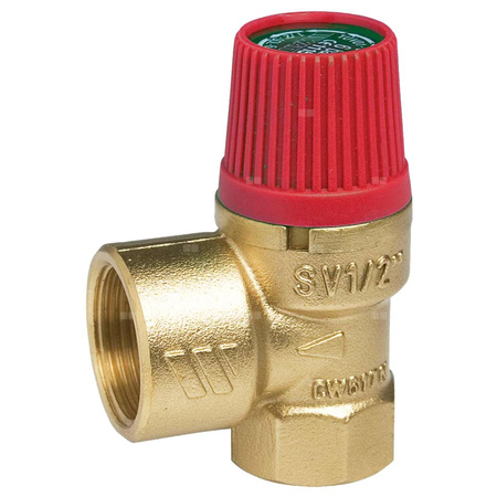 SV - zawór bezpieczenstwa gwint wewn., 1 1/4" x 1 1/2", 2,5 bar