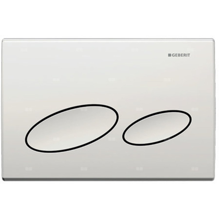 Przycisk uruchamiający Geberit Kappa20 do spłukiwania dwudzielnego: Biały
