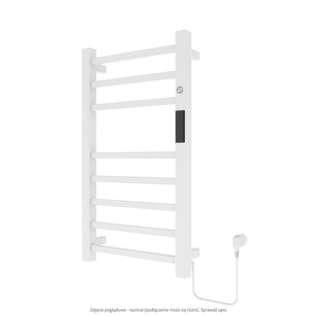 GRZEJNIK ELEKTRYCZNY STICK SMART AIR ELECTRO STIED-50/120L NATYNKOWE LEWE C35 WHITE SILK
