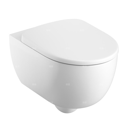 Miska WC wisząca GEBERIT Selnova bez kołnierza wewnętrznego