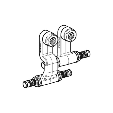 Śrubunki przyłączeniowe Geberit do Eurokonus