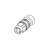 Śrubunek TECE logo trzyczęściowy, mosiądz, 20 mm x 3/4'' (pz x GW)