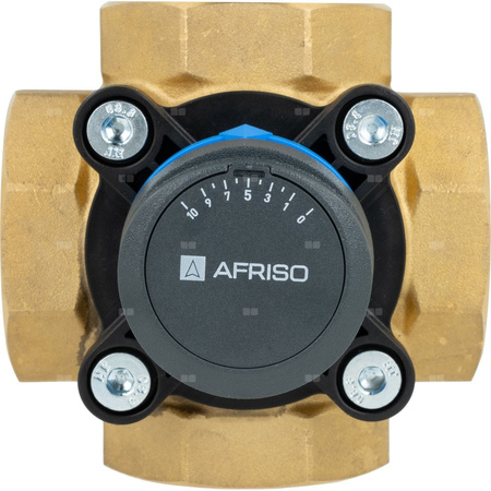 Zestaw regulacyjny ProClick: 4-drogowy obrotowy zawór mieszający ARV 487 ProClick, DN50, Rp2'', Kvs 36 m3/h + siłownik elektryczny ARM 343 ProClick