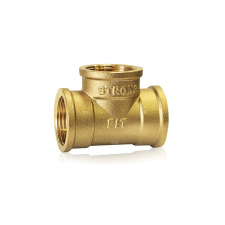 Trójnik FITTING STRONG mosiądz 3/4'' GW