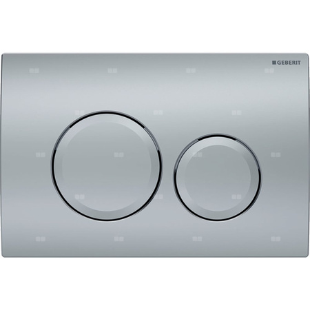 Przycisk uruchamiający Geberit Delta20, przedni, chrom-mat, okrągły