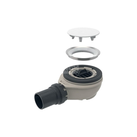 Pokrywa płytki zaworu, do zestawu odpływowego do brodzików Geberit d90 Setaplano