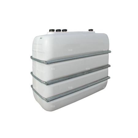 Zbiornik na olej 2000L jednopłaszczowy z obejmami