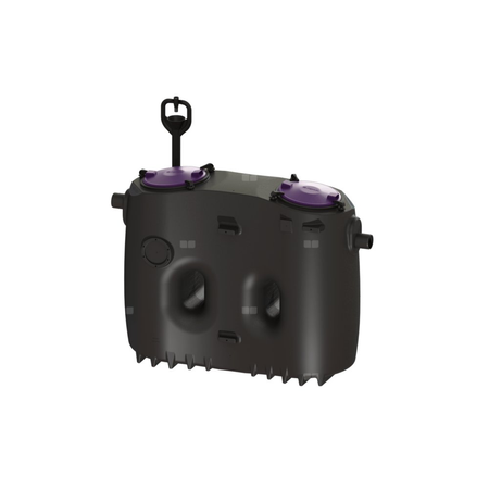 Separatory tłuszczu EasyClean free Basic Standard NS 4 Prawy z urządzeniem do napełniania