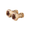 5120 DN25-B PN16 Złączka do wodomierza (śrubunek) DN25-B PN-M-54912 CuZn