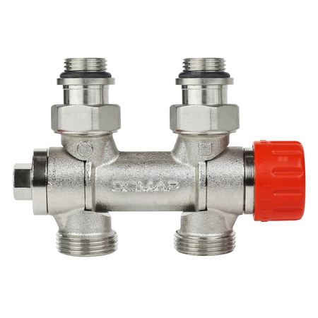 Zawór grzejnikowy termostatyczny COMAP FlexoSar z nastawą wstępną, połączenie 3/4'' x 3/4''