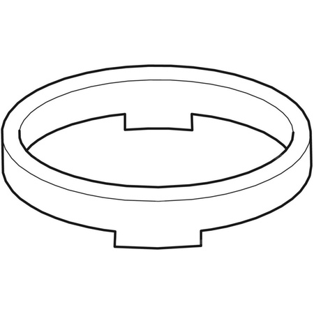 Pierścień regulacji temperatury Geberit do wkładu mieszacza do baterii umywalkowej Bambini, mieszacz jednouchwytowy