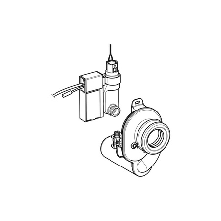 Moduł elektroniczny Geberit do zaworu spłukującego do pisuarów, montaż natynkowy, zakryty, zasilanie sieciowe