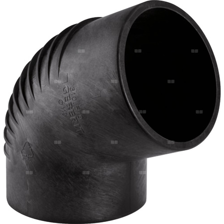 Kolano 67' GEBERIT Silent-db20, PE / polietylen, 110 mm, DN 100 x 110 mm x DN 100 (króciec)