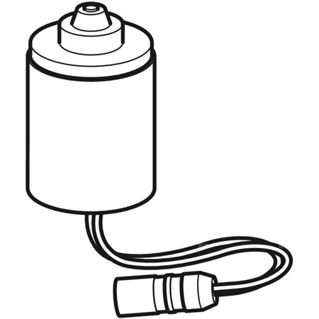 Zawór elektromagnetyczny Geberit, dwustabilny, 3 W / 6 V
