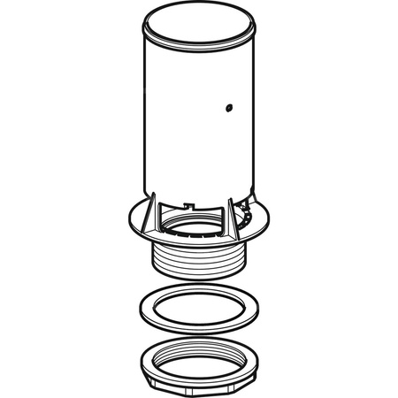 Gniazdo zaworu spustowego Geberit do spłuczki natynkowej AP128