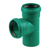 Trójnik MAGNAPLAST KG 2000 KGEA 45' PP-md DN 250 x DN 250 x DN 250 (ww x ww x wz), kolor zielony