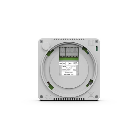 Przewodowy regulator pokojowy dwustanowy do listwy L-10 dedykowany czarny, model R-10s PLUS