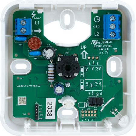 Salus przewodowy, natynkowy, analogowy regulator HTR24V, dobowy, 24 V