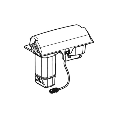 Pilot do Geberit AquaClean Sela (produkowanych do 2018 roku): Biały-alpin