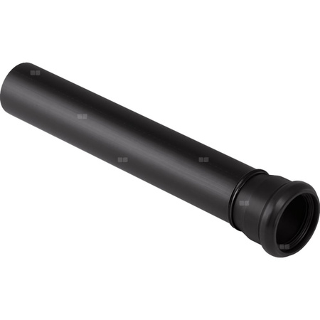 Przedłużka kolana spłukującego Geberit: d=45mm, d1=45mm, Czarny