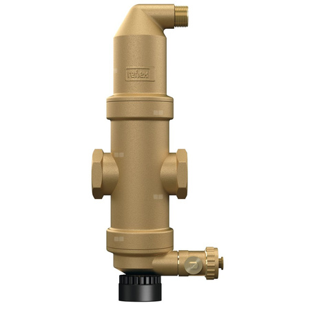 Separator mikropęcherzy REFLEX TW 22 M, 10 bar / 110'C, 22mm, z wkładem magnesowym