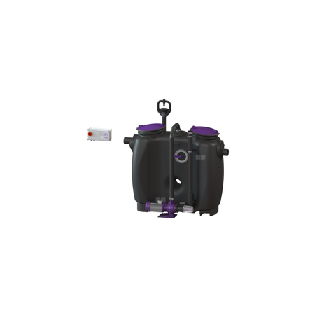 Separator tłuszczu EasyClean free | Auto Mix | NS 2 | Z wziernikiem i króćcem do napełniania | Z SonicControl