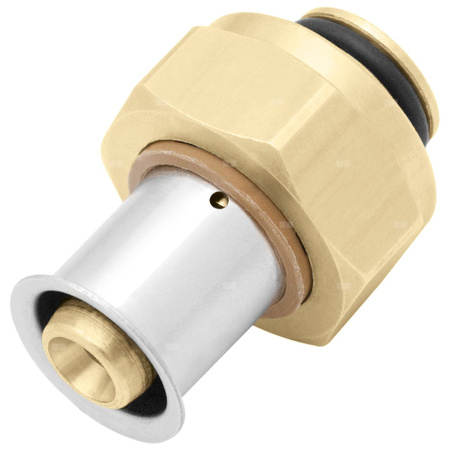 Śrubunek mosiężny typu Eurokonus GW ultraPRESS - 16 G3/4"