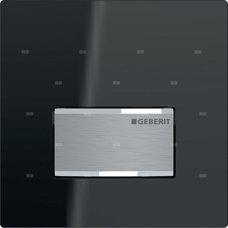 Pneumatyczny zawór spłukujący Geberit do pisuaru, ręczny, Typ 50, lava , prostokątny