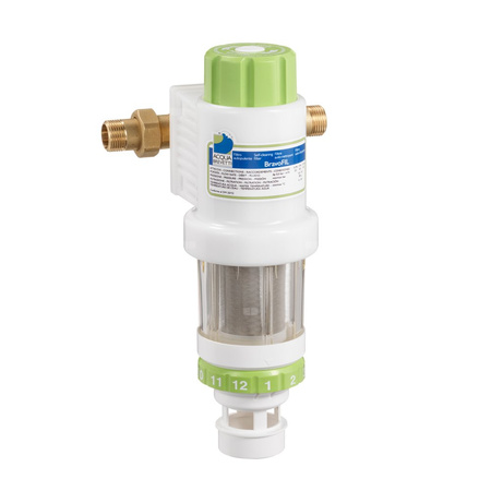 Filtr mechaniczny, samoczyszczący, sterowanie ręczne przepływem wstecznym 10 bar 1" - 90µ - 4000l/h