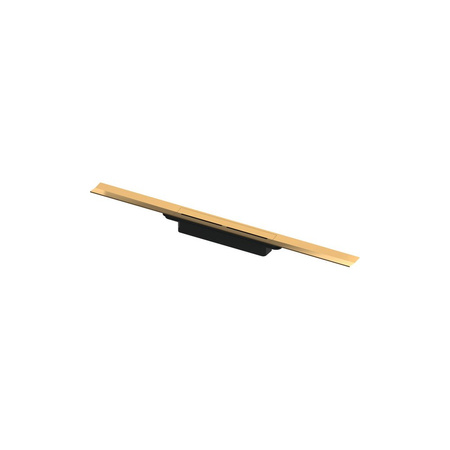 Odpływ prysznicowy liniowy TECE drainprofile, 900 x 55 x 8 mm, złoty optyczny połysk