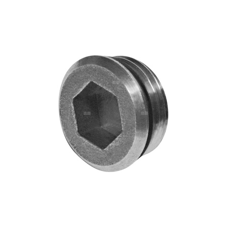 Zaślepka niklowana GZ - G1/2"